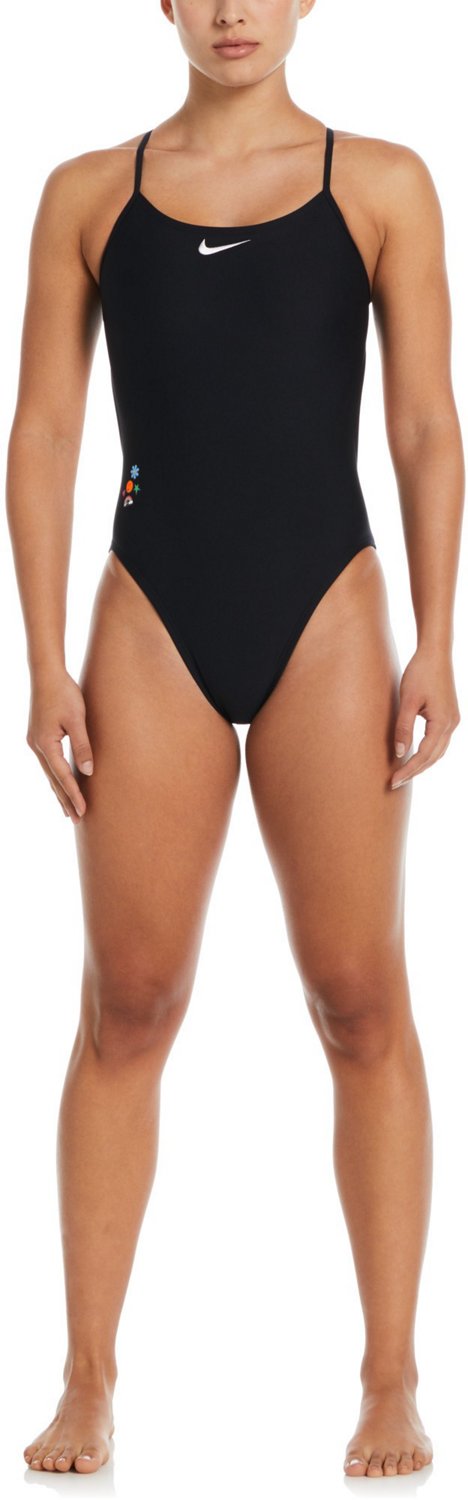 Nike Women's Adjustable Crossback One Piece Swimsuit - view number 3