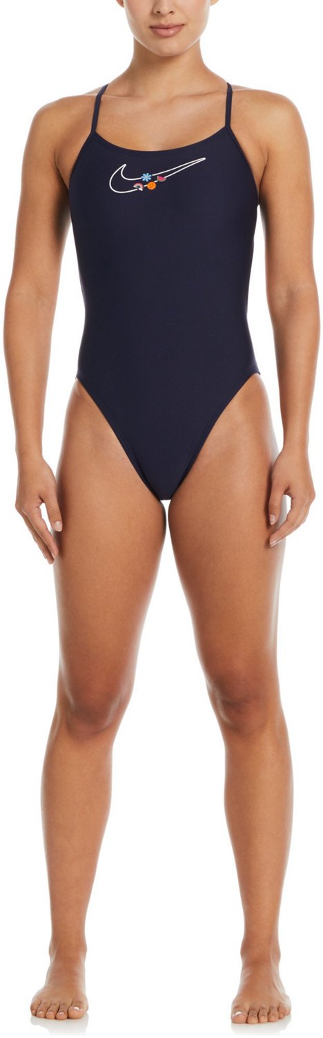 Nike Women's Adjustable Crossback One Piece Swimsuit - view number 3