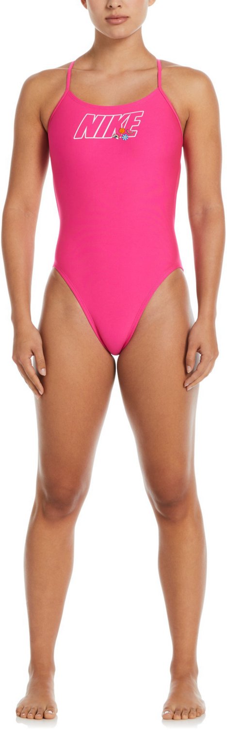 Nike Women's Adjustable Crossback One Piece Swimsuit - view number 3