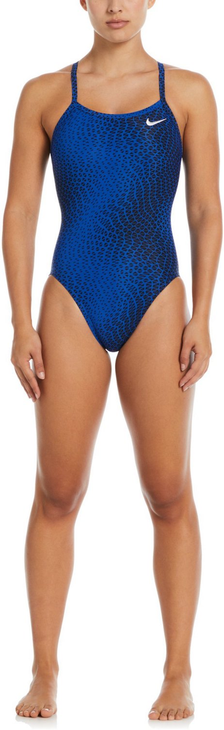 Nike Women's HydraStrong Delta Racerback One Piece Piece Swimsuit - view number 3