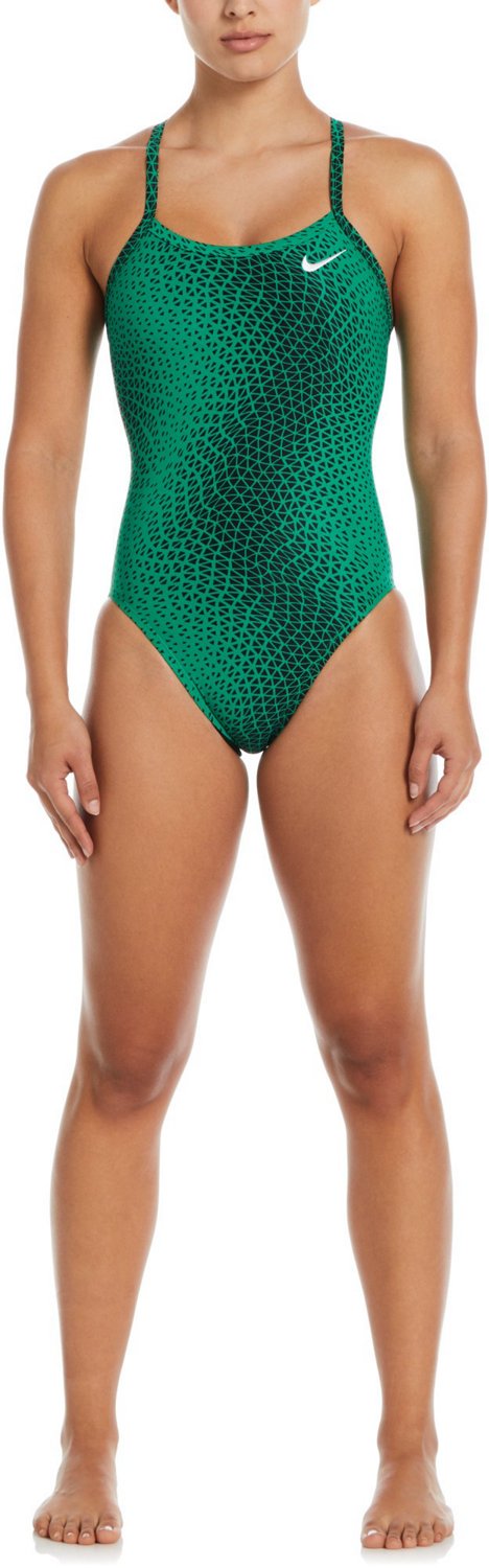 Nike Women's HydraStrong Delta Racerback One Piece Piece Swimsuit - view number 3