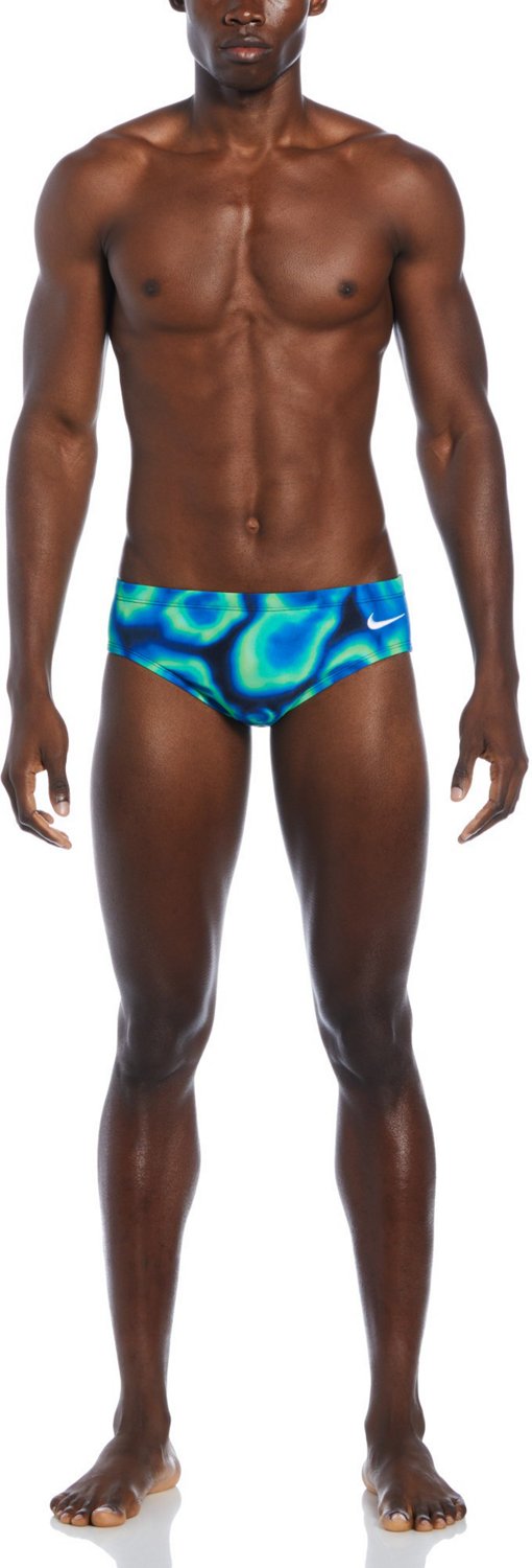 Nike Men's HydraStrong Digi Haze Swim Briefs                                                                                     - view number 3