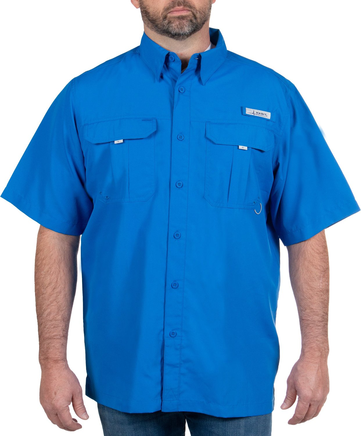 Habit Men's Fourche Mountain River Guide Fishing Shirt