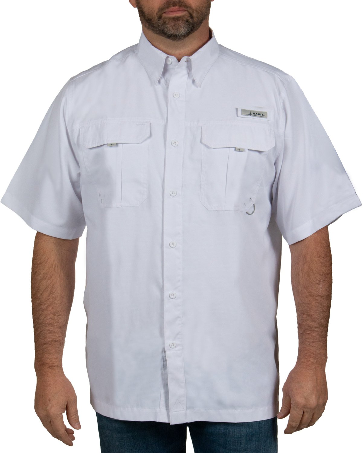 Habit Men's Fourche Mountain River Guide Fishing Shirt | Academy