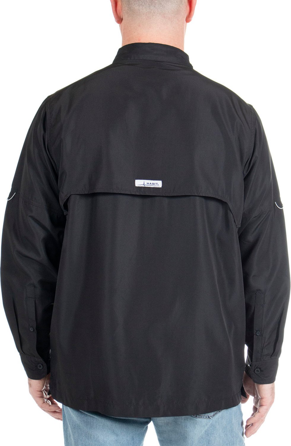 Habit Men's Fourche Mountain River Guide Long Sleeve Fishing Shirt - view number 2