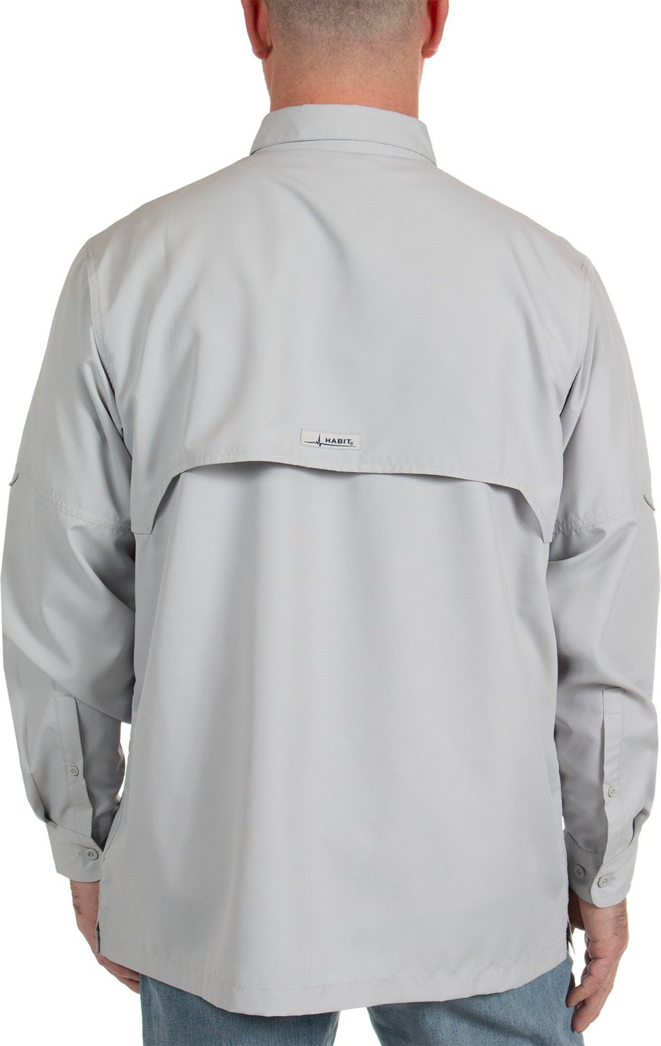 Habit Men's Fourche Mountain River Guide Long Sleeve Fishing Shirt - view number 2