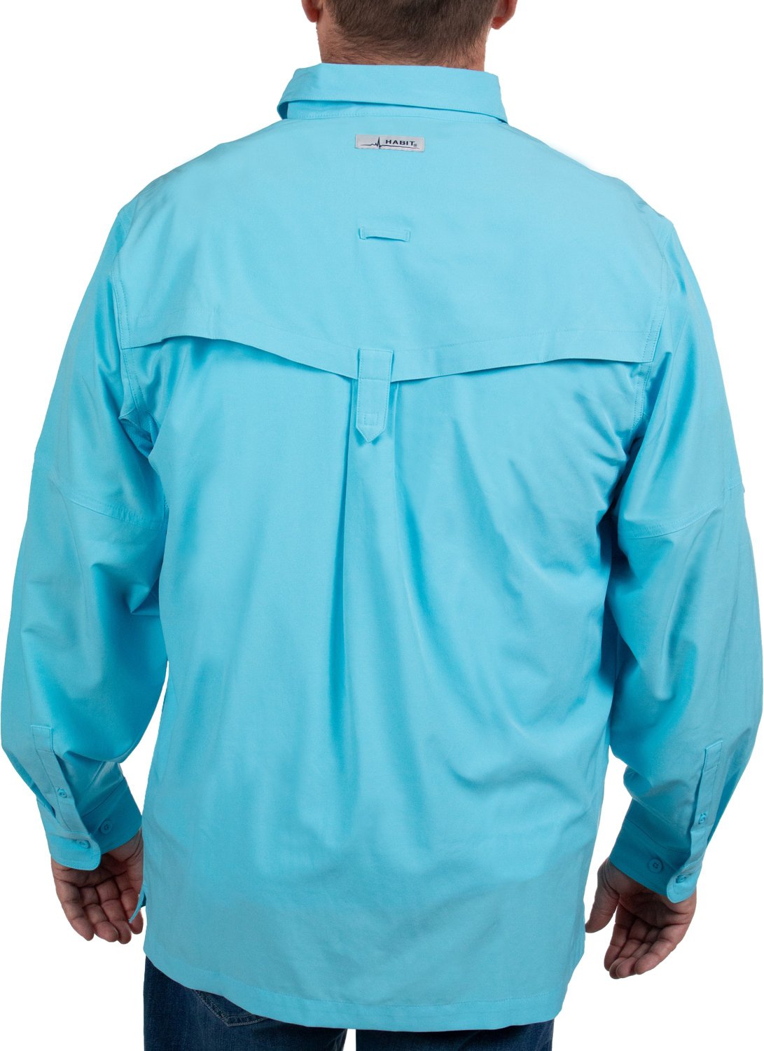 Habit Men's Forage River Long Sleeve River Guide Fishing Shirt - view number 2