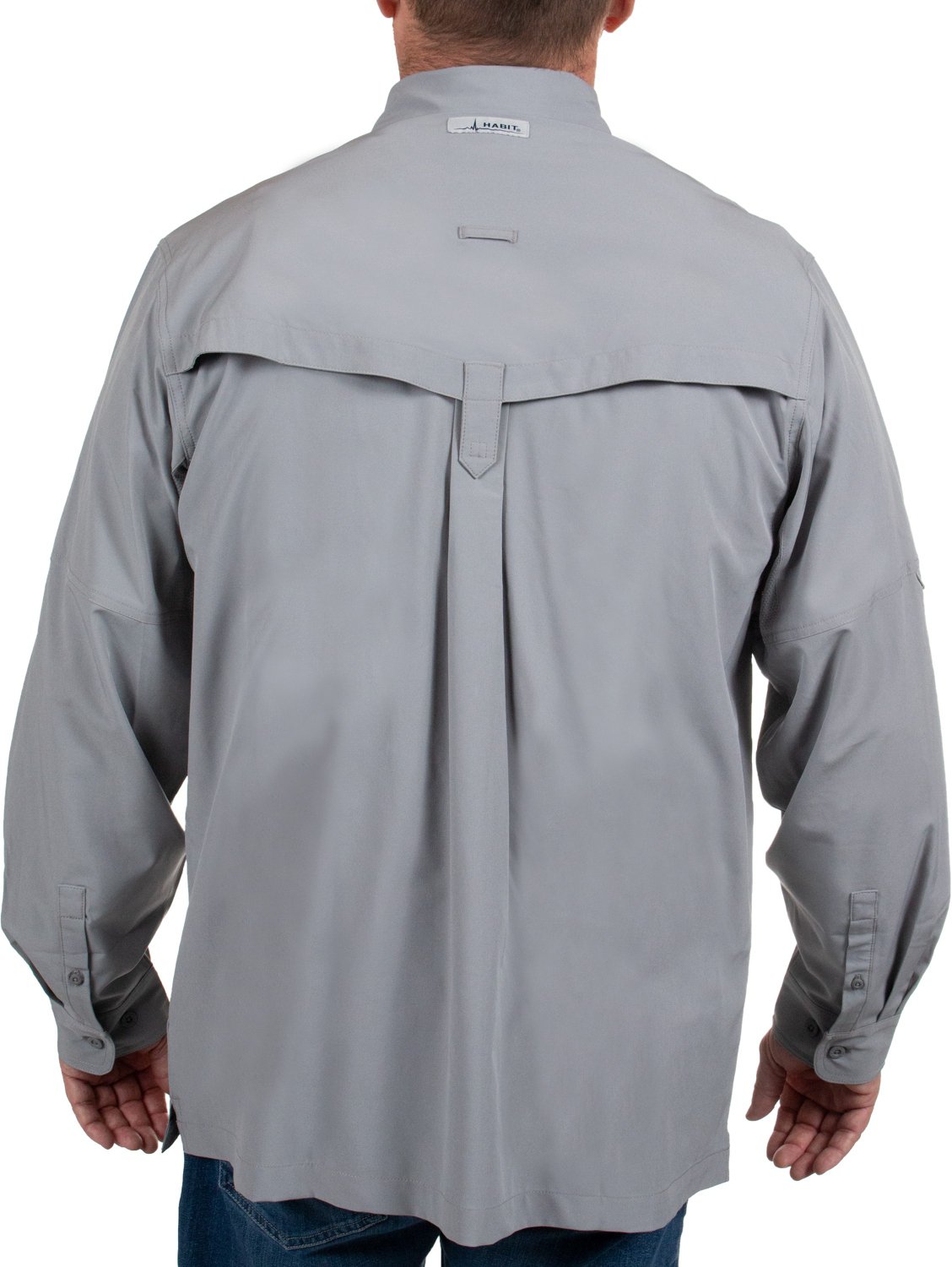 Habit Men's Forage River Long Sleeve River Guide Fishing Shirt - view number 2