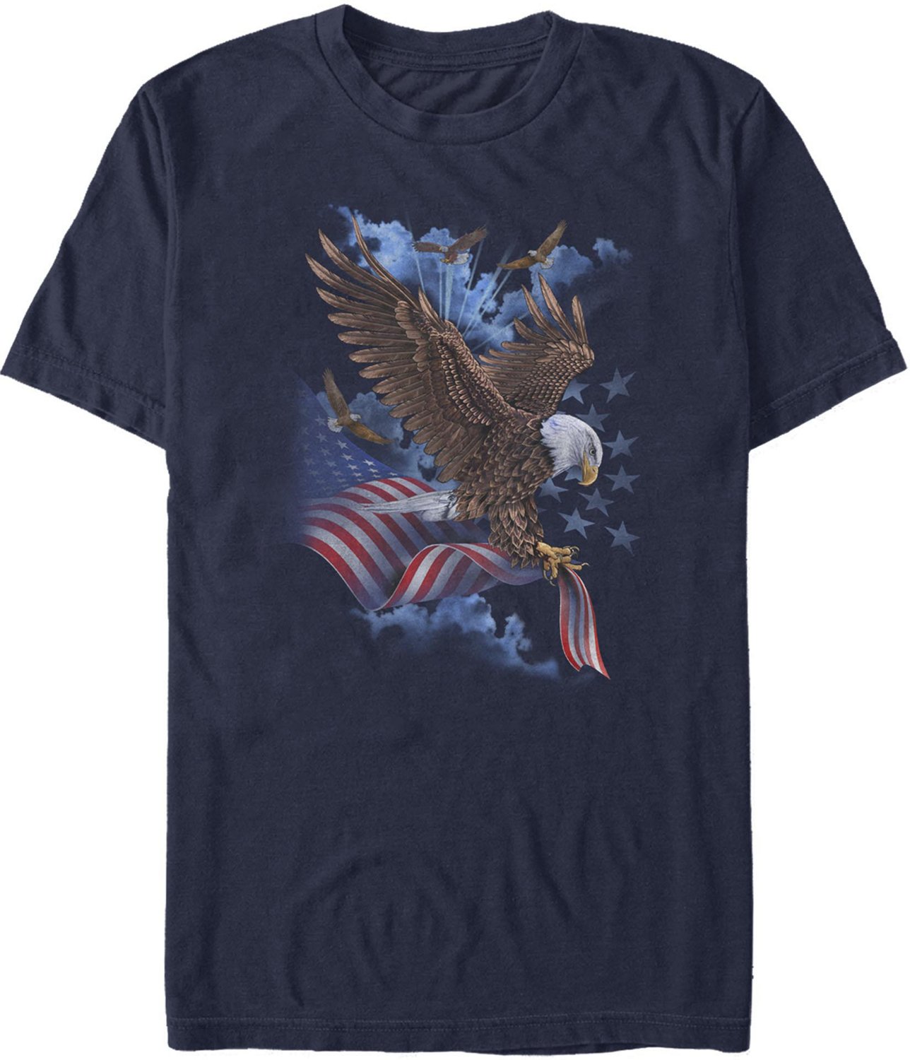 Mad Engine Generic Men's Soaring eagle Short Sleeve T-shirt