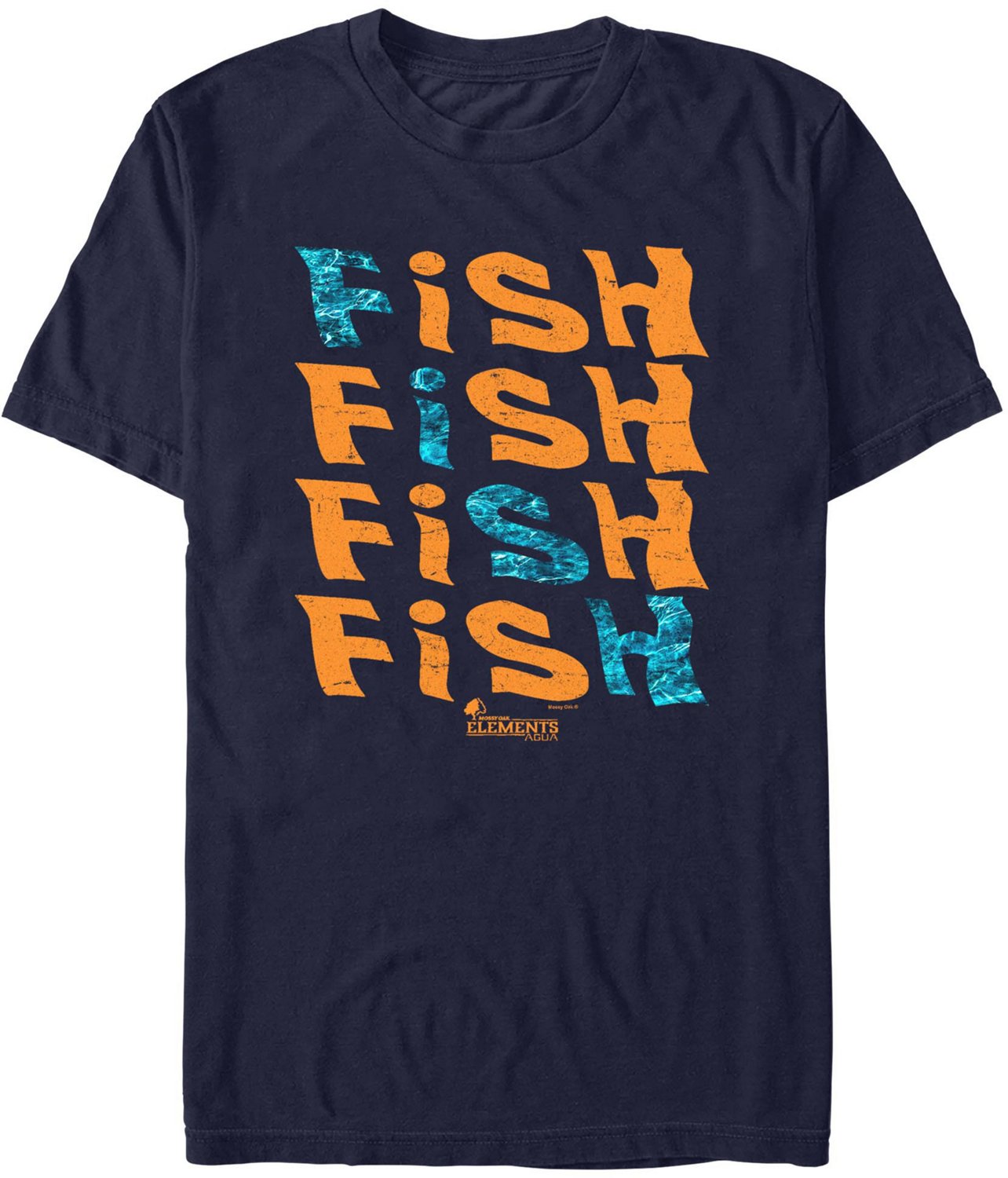 Mad Engine Mossy Oak Men's Here Fishy Fishy Short Sleeve T-shirt - view number 2