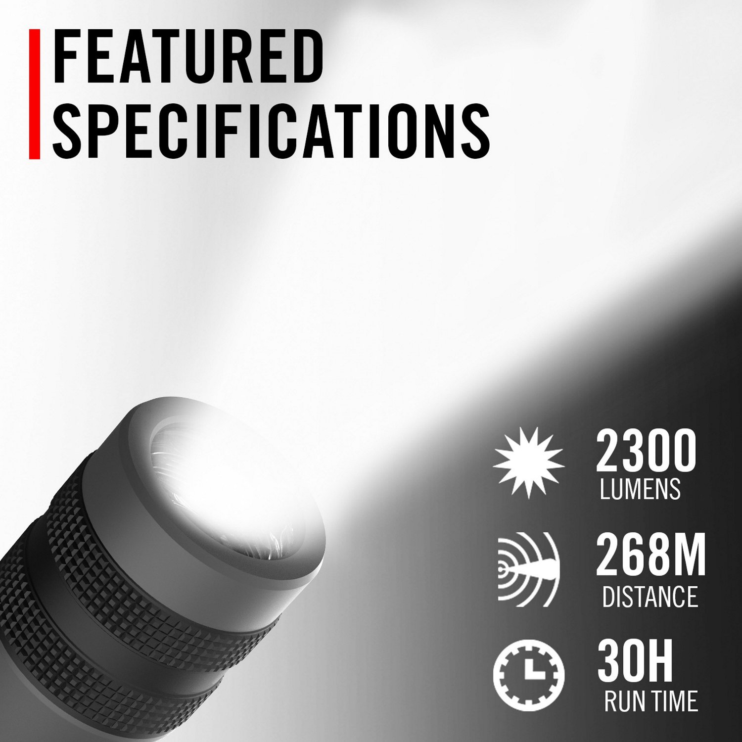 Coast GX30 Waterproof 2,000 Lumen Flashlight                                                                                     - view number 7