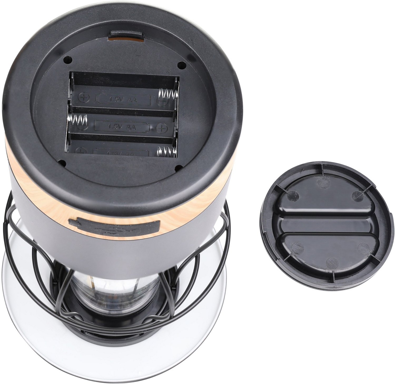 Cascade Mountain Tech 1,000 Lumen Dual Power Campfire Lantern and Power Bank