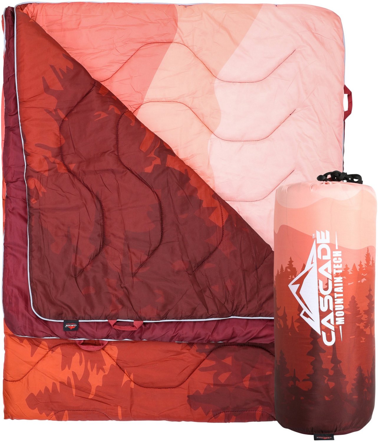 Cascade Mountain Tech Adventure Pack 72 in x 48 in Blanket