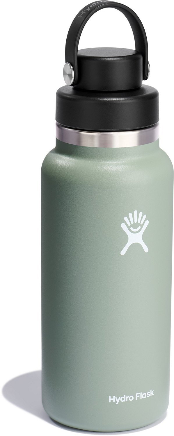 Hydro Flask 32 oz Wide Mouth Water Bottle with Flex Chug Cap Academy