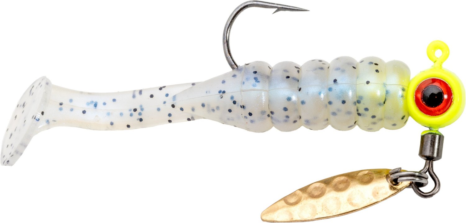 Strike King Mr. Crappie Sausage Head Spins Pre-Rigged Jigs 2-Pack