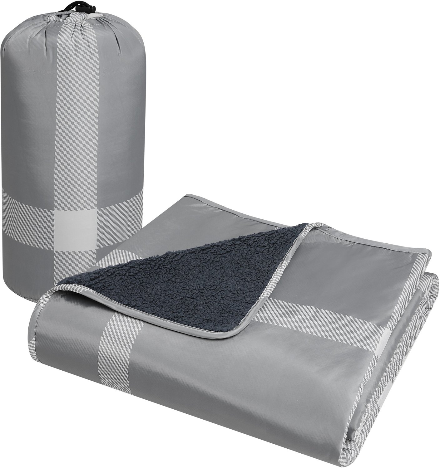 Coleman Indoor-Outdoor 50 in x 70 in Nylon Sherpa Throw Blanket - view number 2