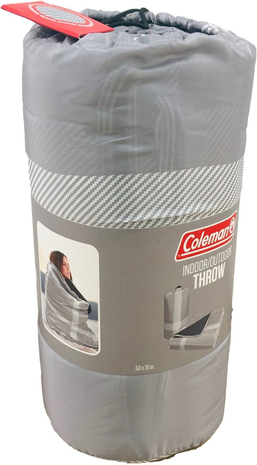 Coleman Indoor-Outdoor 50 in x 70 in Nylon Sherpa Throw Blanket - view number 3