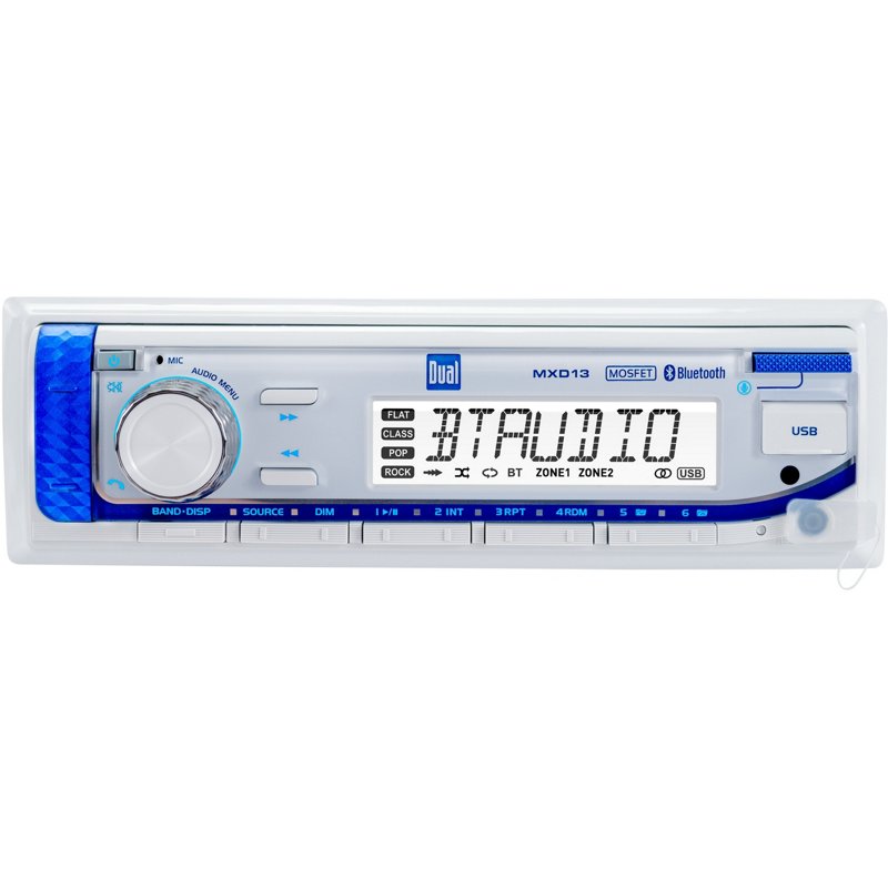 Dual Electronics Marine Digital Media Receiver with Bluetooth Connectivity