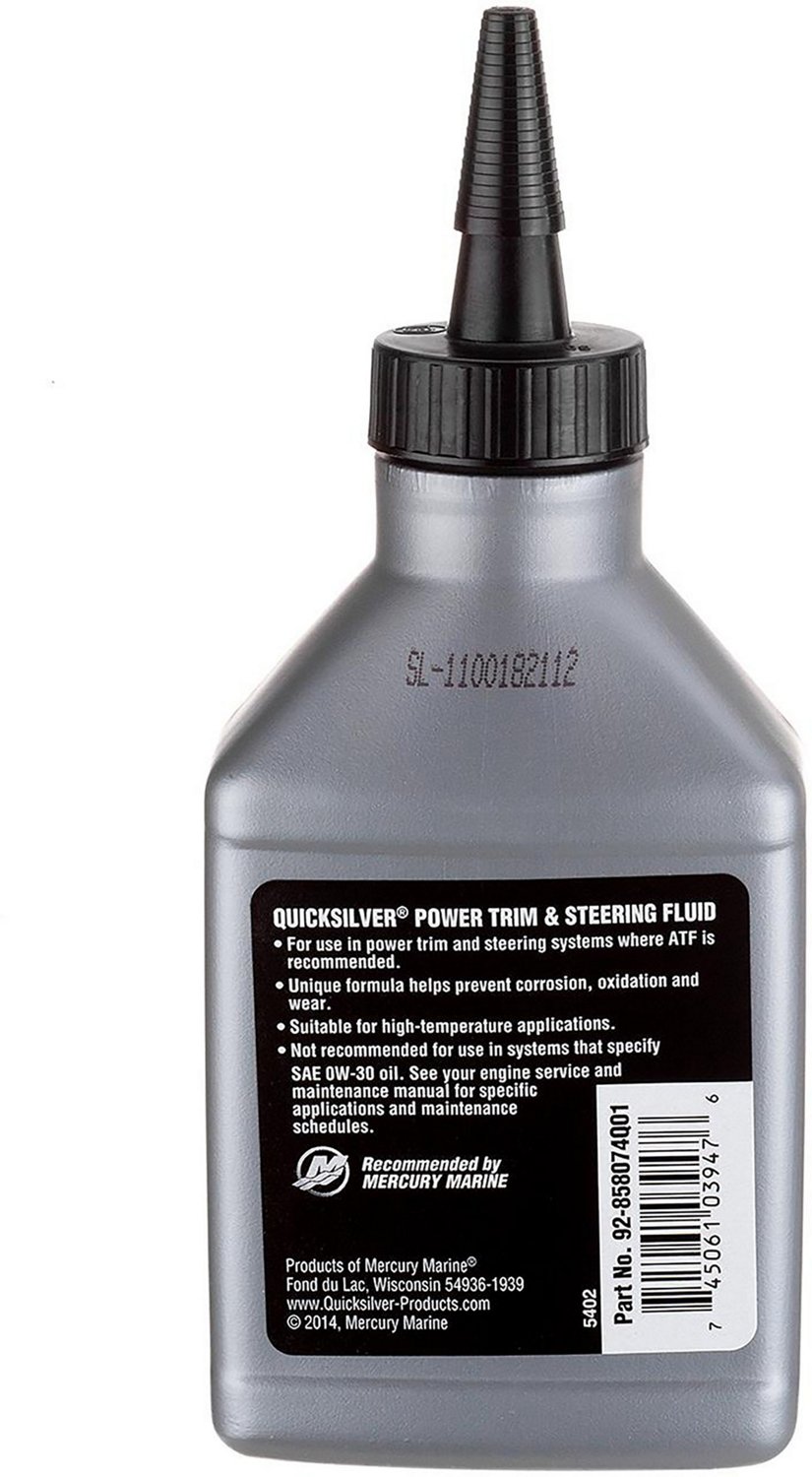 Quicksilver 8 oz Power Trim and Steering Fluid                                                                                   - view number 2