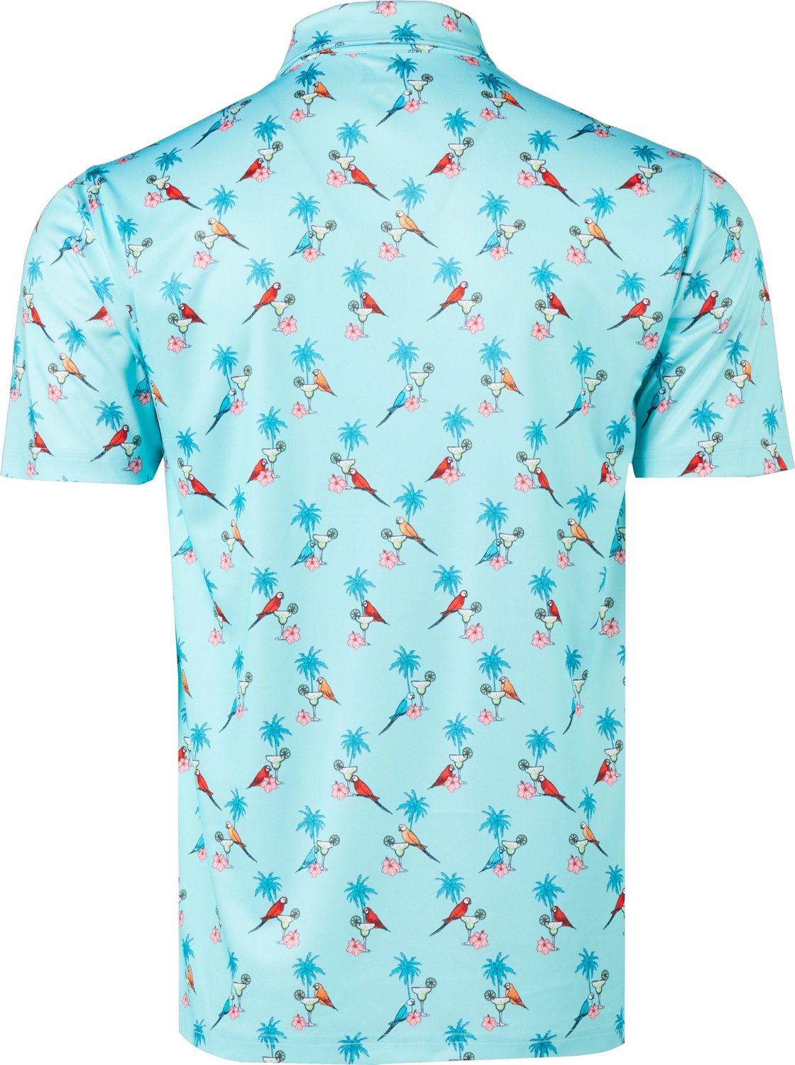 BCG Men's Golf Parrot Drink Polo Shirt - view number 2