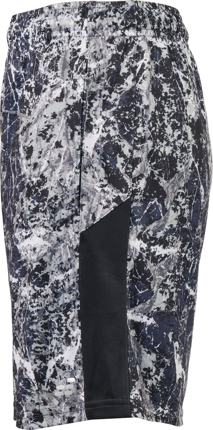 BCG Boys' Turbo Electric Marble Print Shorts