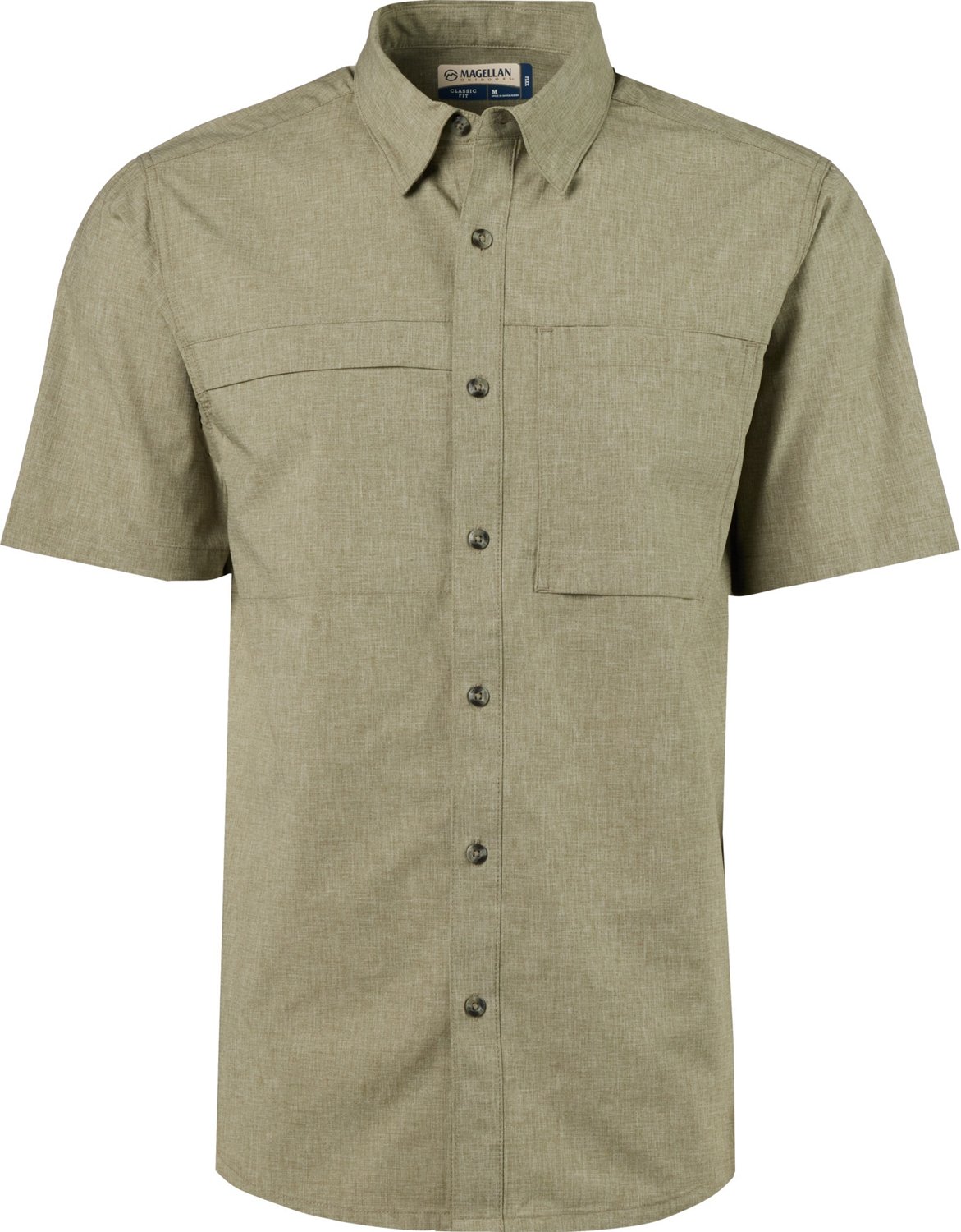 Magellan Outdoors Men's Hickory Canyon Ventilation Short Sleeve Shirt - view number 3