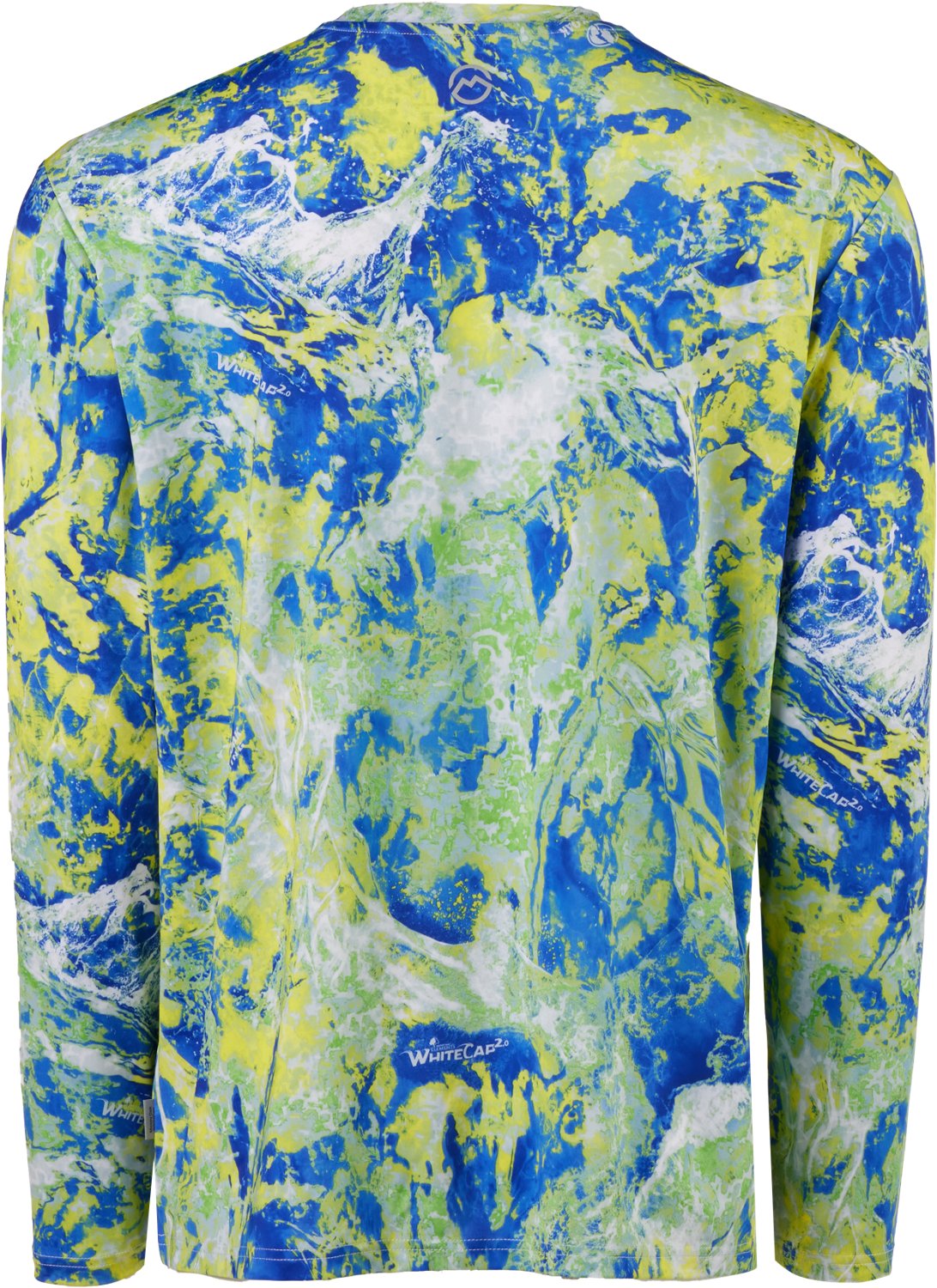 Magellan Outdoors Men's FishGear Mossy Oak Whitecap Long Sleeve Crew T-shirt - view number 2