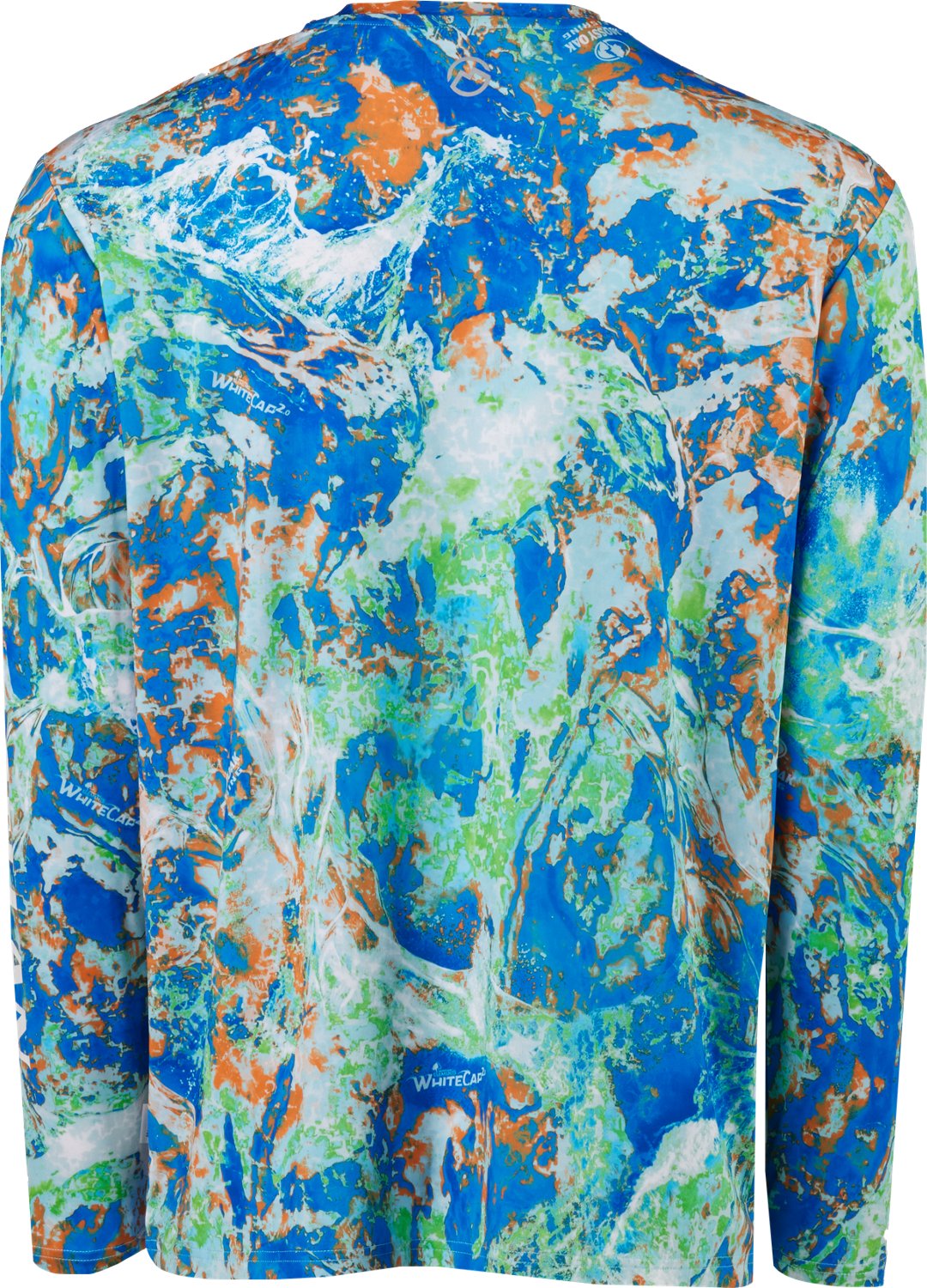 Magellan Outdoors Men's FishGear Mossy Oak Whitecap Long Sleeve Crew T-shirt - view number 4