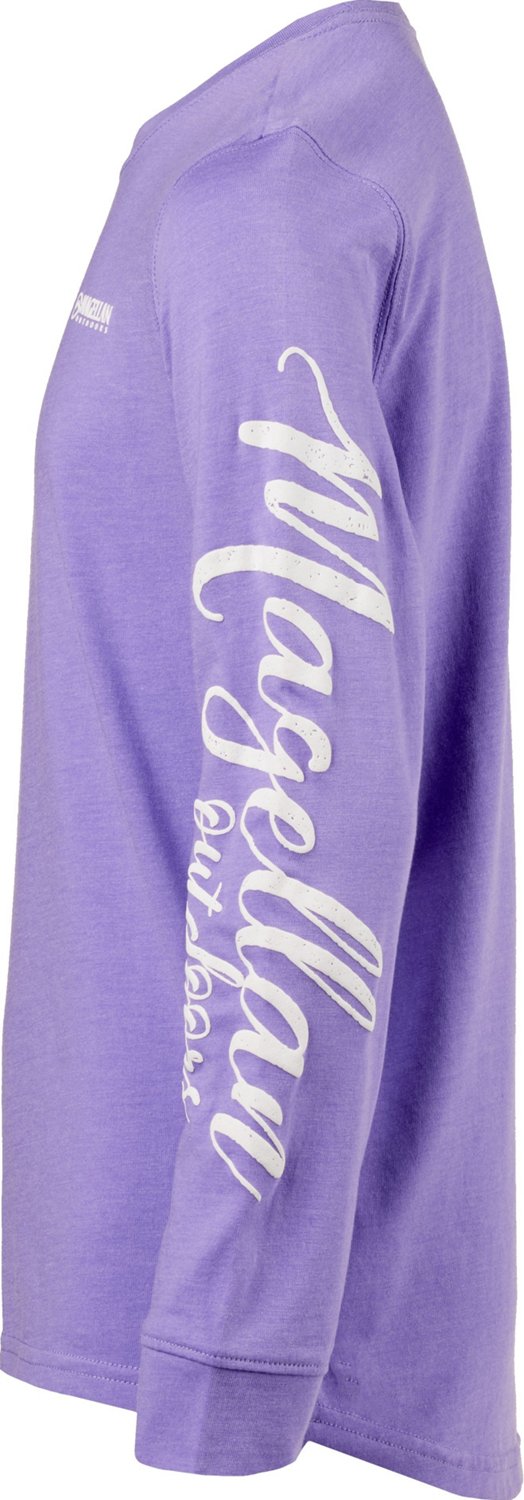 Magellan Outdoors Girls' Grotto Falls Long Sleeve T-shirt                                                                        - view number 5