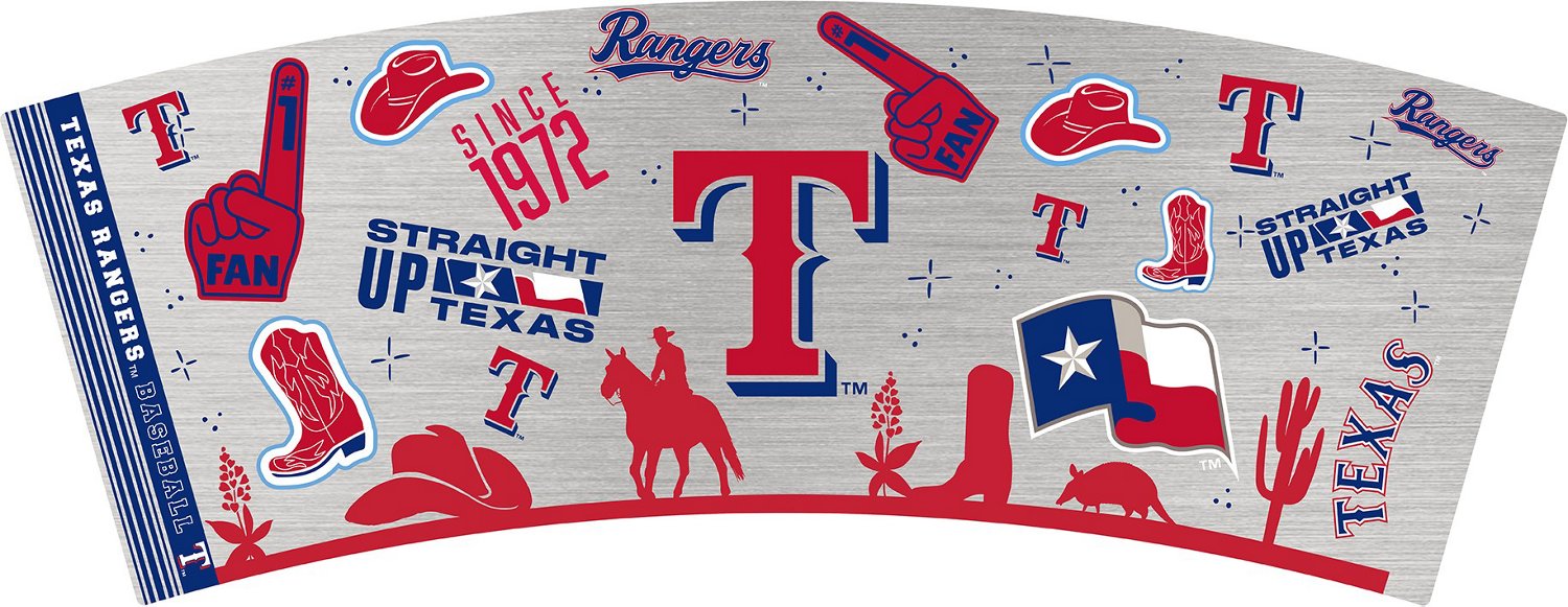 Great American Products MLB Texas Rangers 50 oz Coach Travel Mug - view number 2
