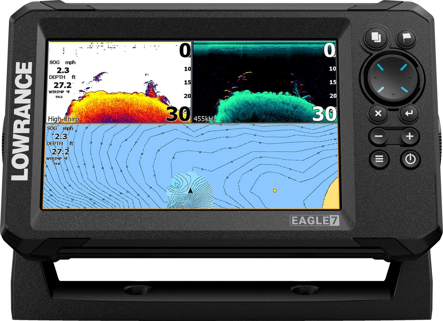 Lowrance Eagle 7 SlipShot GPS and Fish Finder Combo | Academy