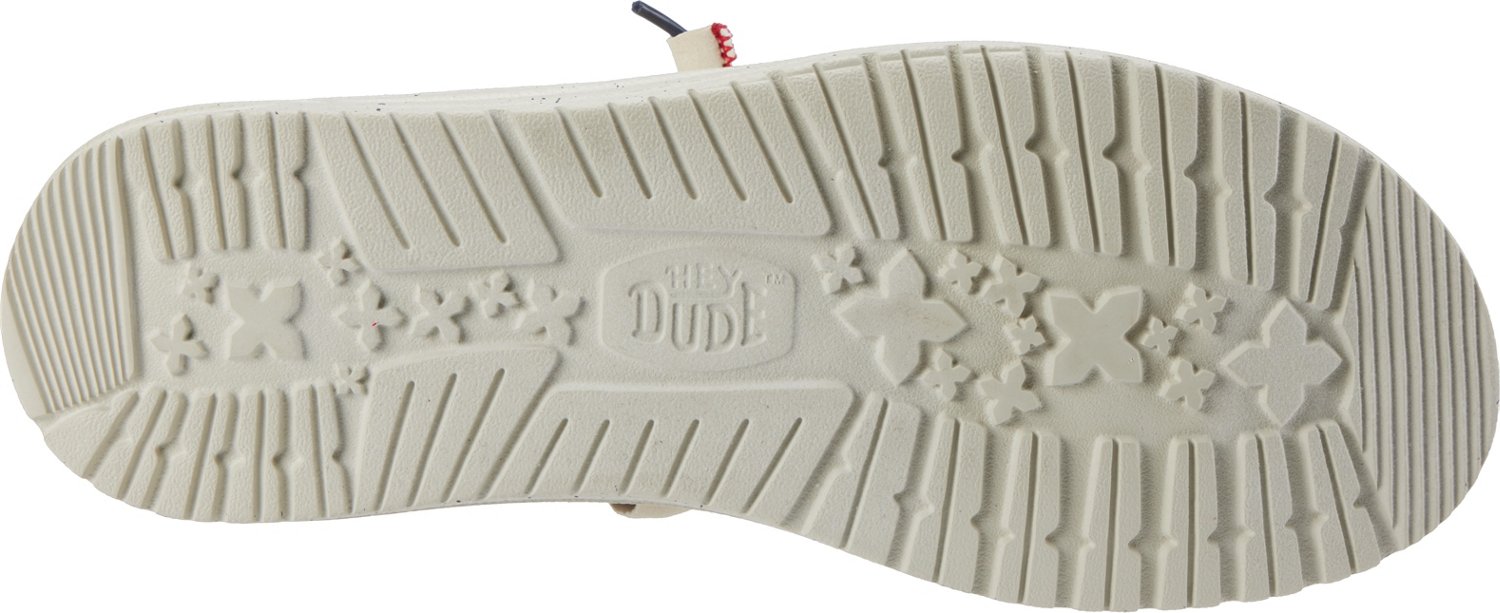 HEYDUDE Men's Wally Americana Wide Slip-On Shoes - view number 4