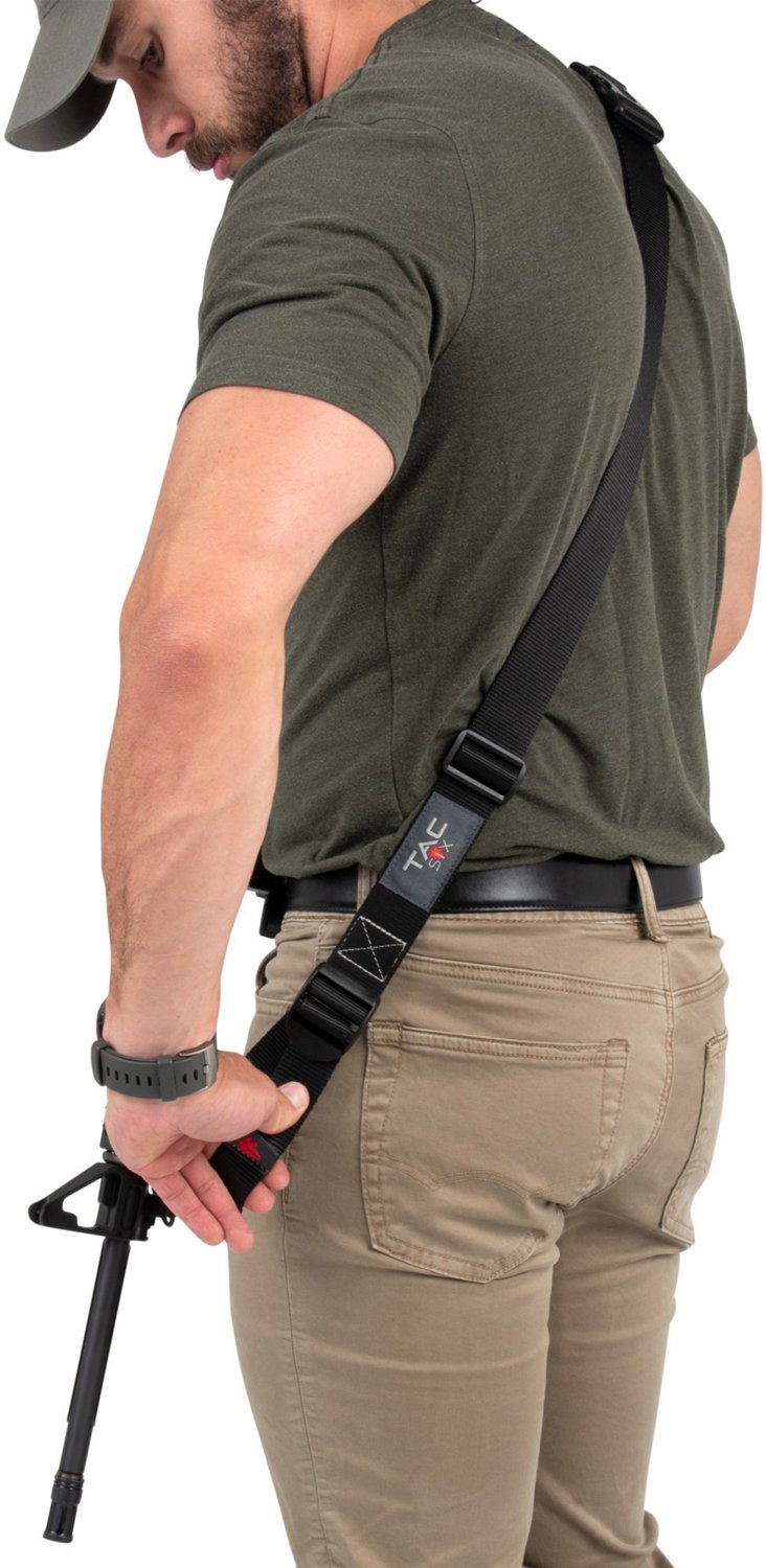 Allen Company Tac-Six Citadel Double Point Firearm Sling with QD Swivel and Ladder Buckles