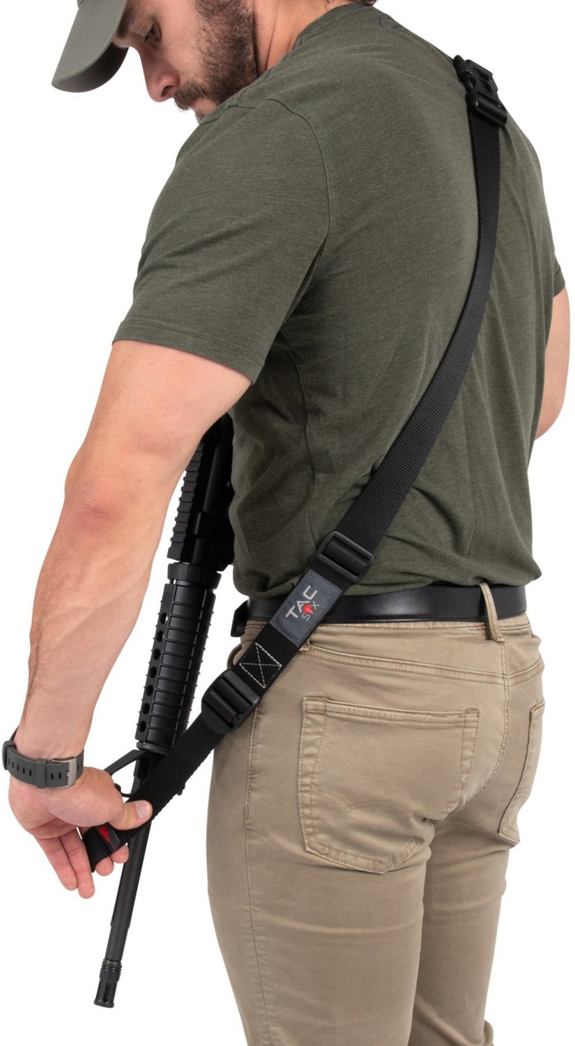 Allen Company Tac-Six Citadel Double Point Firearm Sling with QD Swivel and Ladder Buckles