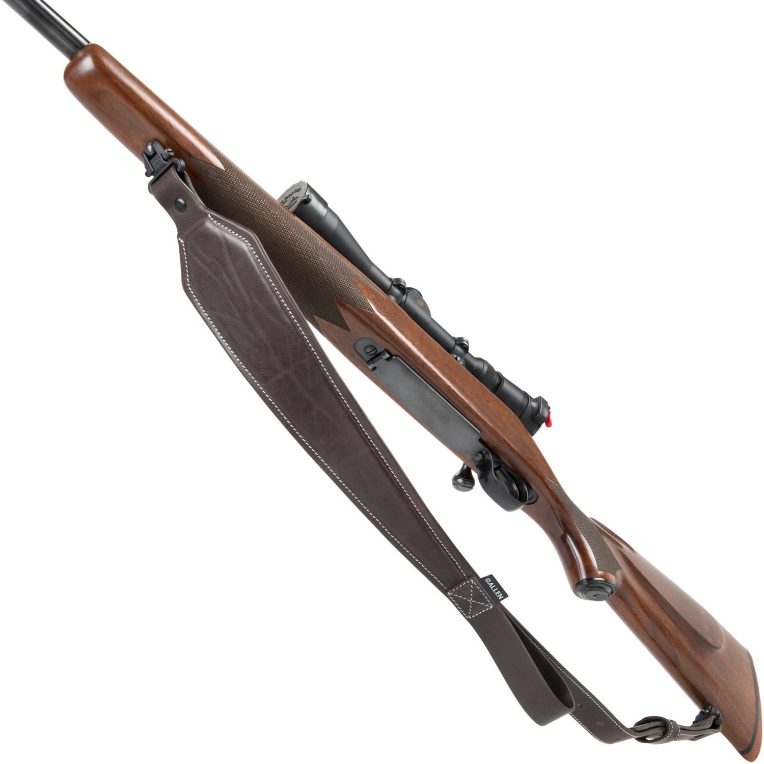 Allen Company Heritage Plain Dark Leather Rifle Sling - view number 4