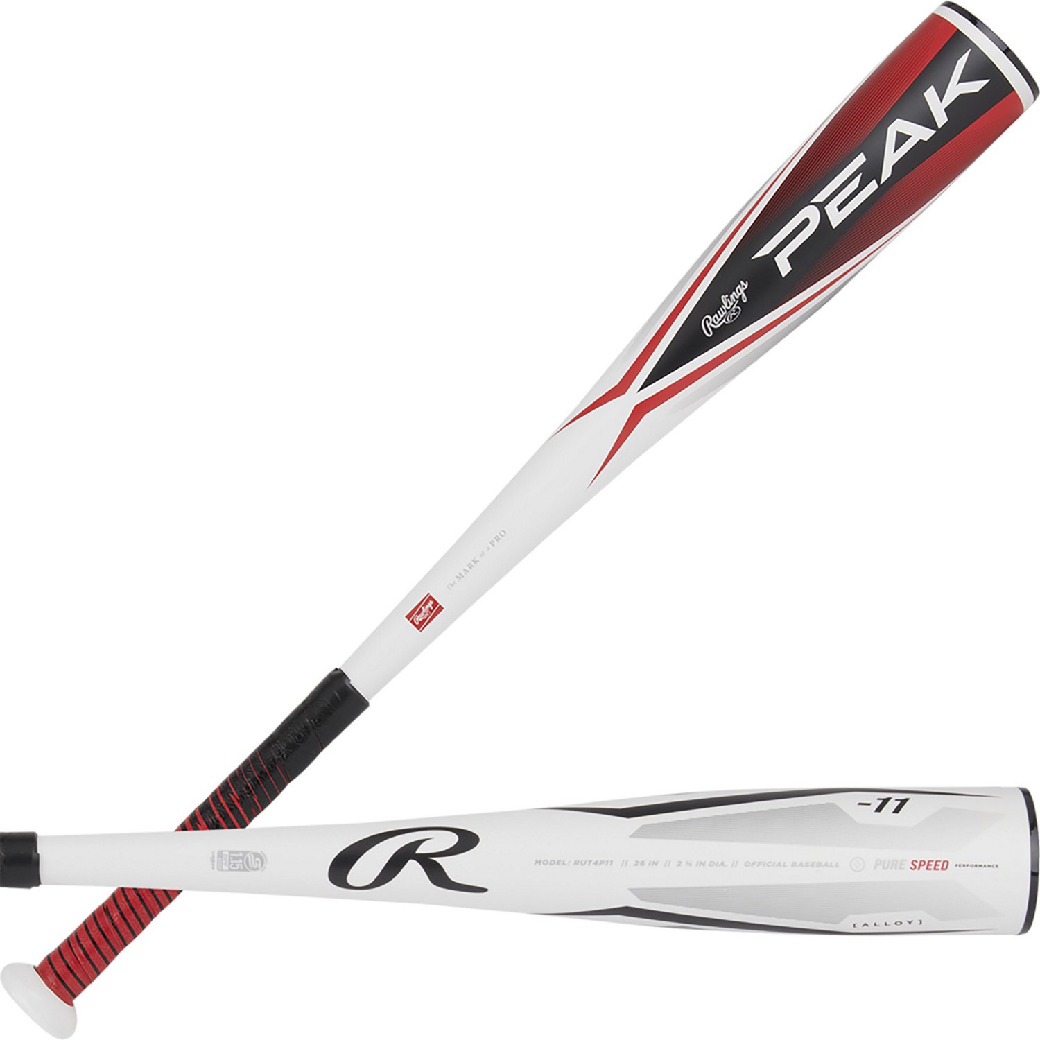Rawlings Peak JBB USSSA Baseball Bat -11 - view number 5