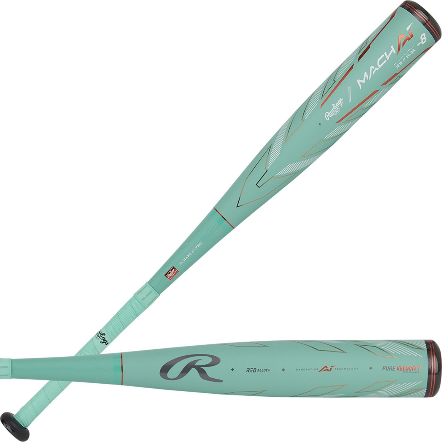 Rawlings 2024 MACH AI SL USSSA Baseball Bat -8