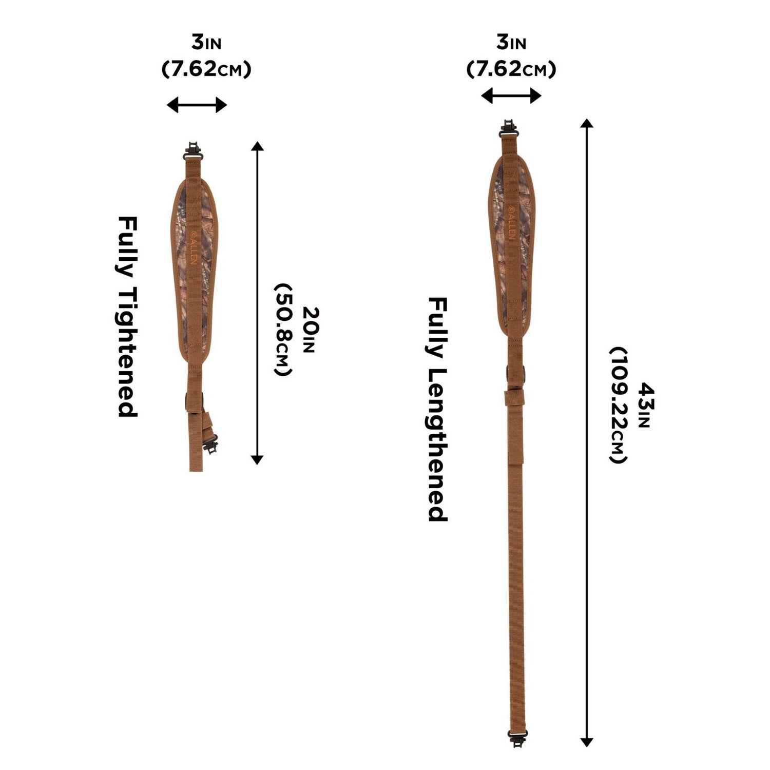 Allen Company Camo Gunnison Neoprene Rifle Sling - view number 7