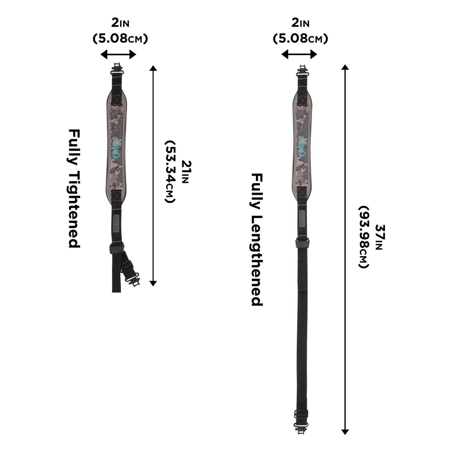 Allen Company Girls With Guns Vapr BakTrak Rifle Sling with Swivels                                                              - view number 8