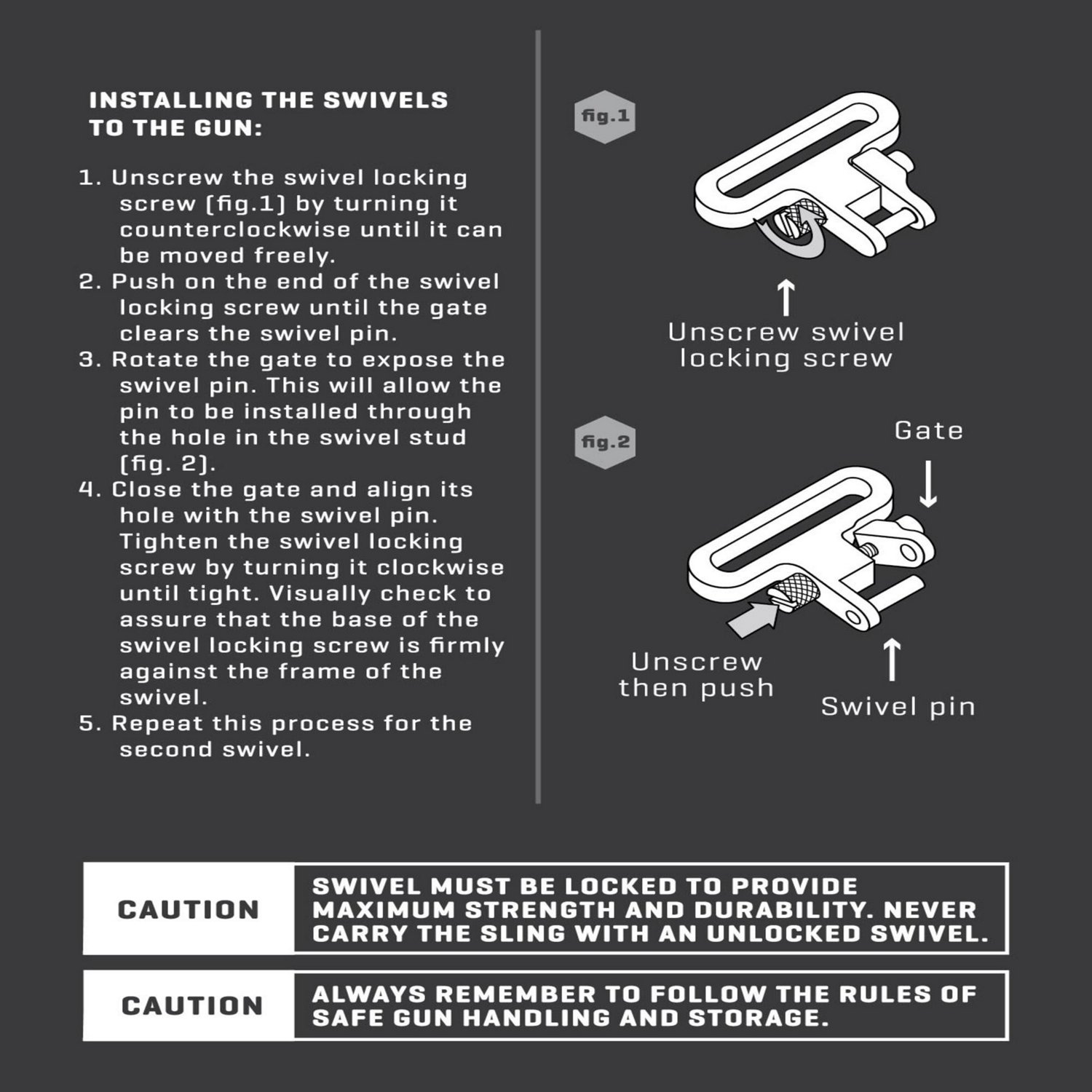 Allen Company Magnum 1-1/4 in Swivel Set - view number 4