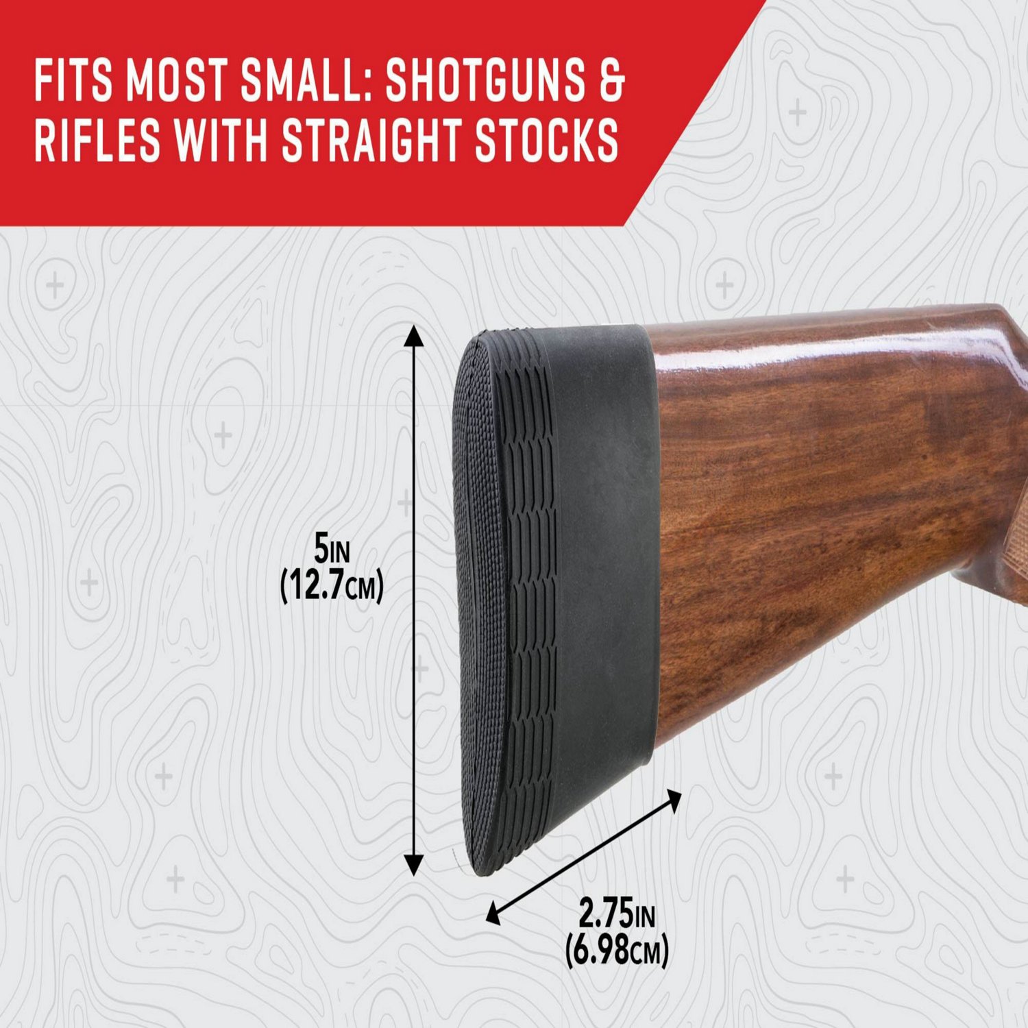Allen Company Recoil Eraser Small Slip-On Shooting Recoil Pad                                                                    - view number 3