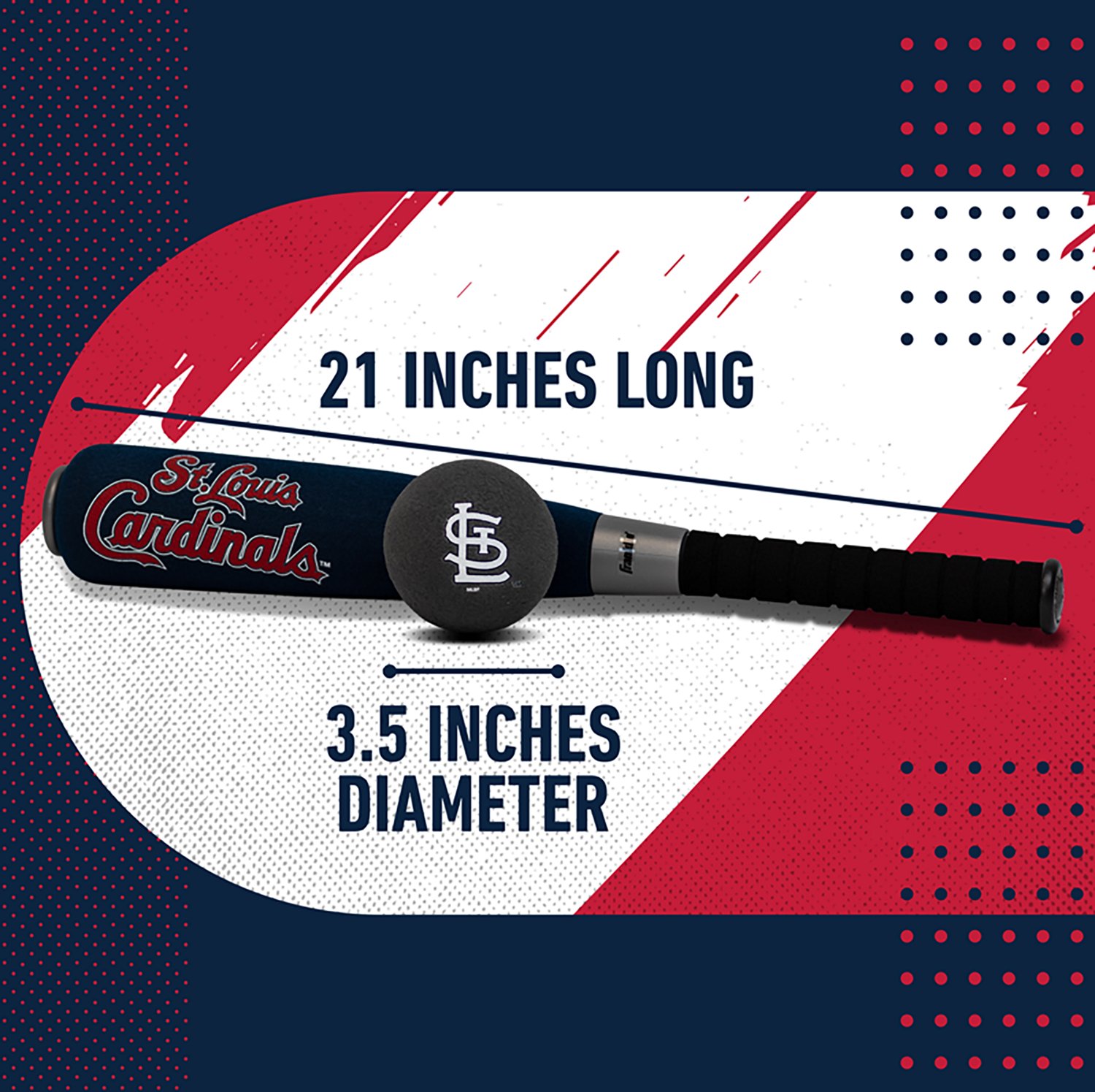 Franklin St. Louis Cardinals Foam Bat & Ball Set - view number 4