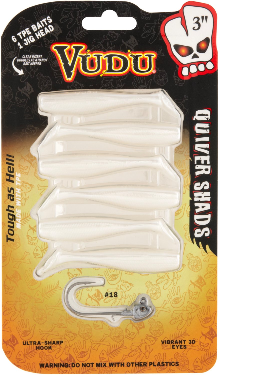Vudu Quiver Shad 6-Pack