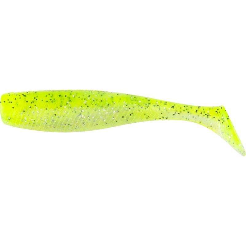 Vudu Quiver Shad 5-Pack Chartreuse - Salt Wtr Sft Plastic at Academy Sports