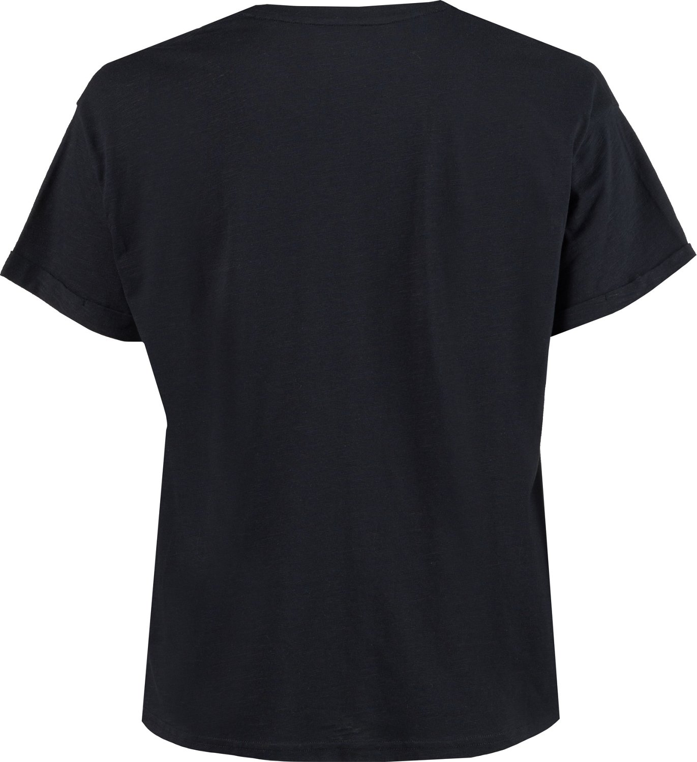 Magellan Women's Plus-Size Campfire Roll Cuff Short Sleeve T-shirt                                                               - view number 2