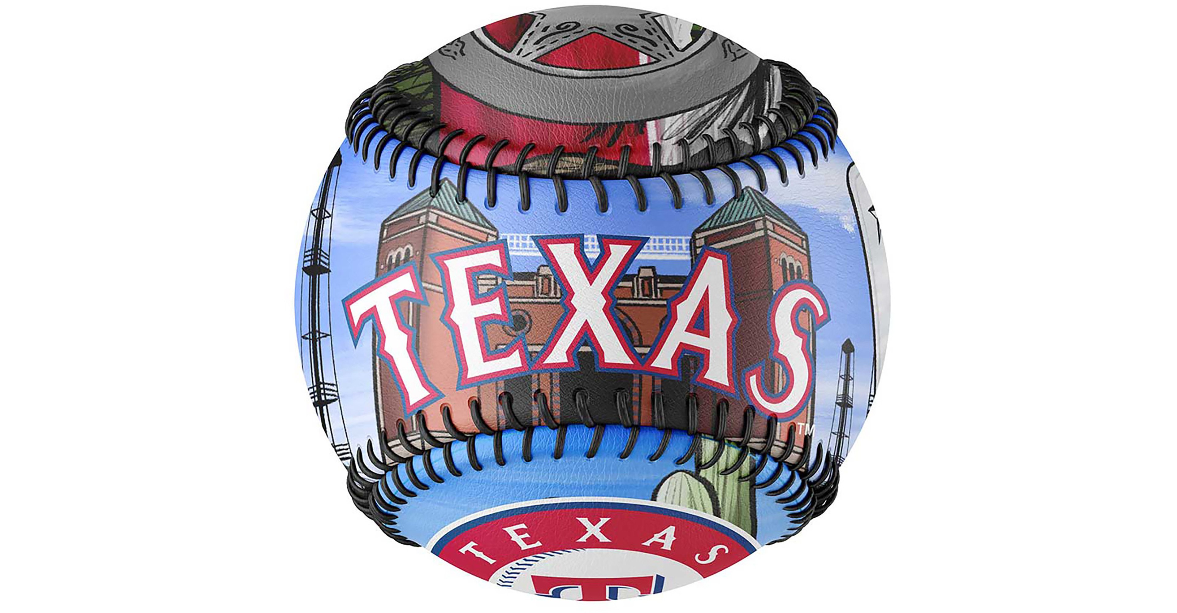 Franklin Texas Rangers Club Culture Softstrike Baseball