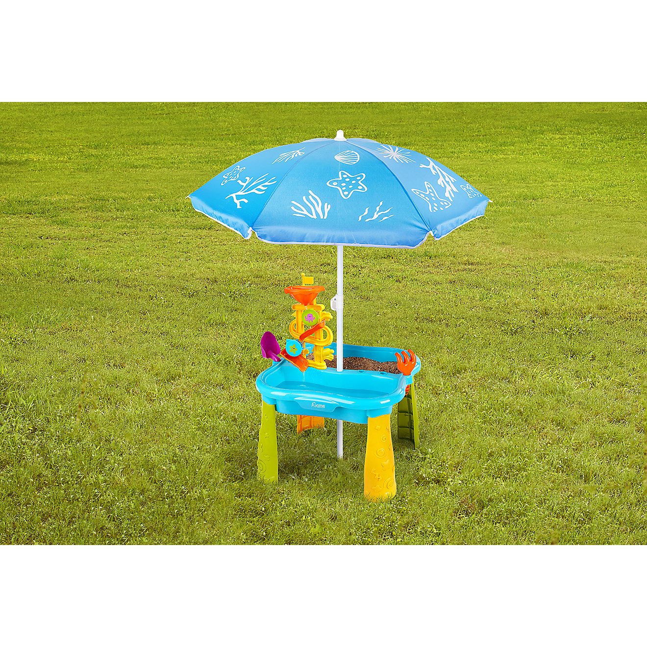 AGame Dual Sandbox and Water Table with Umbrella                                                                                 - view number 3
