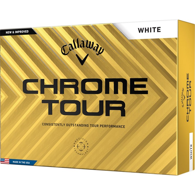 Photos - Golf Callaway Chrome Tour  Balls 12-Pack White -  Balls at Academy Spor 