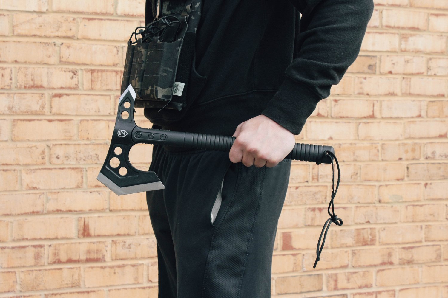 Sierra Zulu Bearded Claw Tactical 17.5 in Axe with Backspike - view number 5