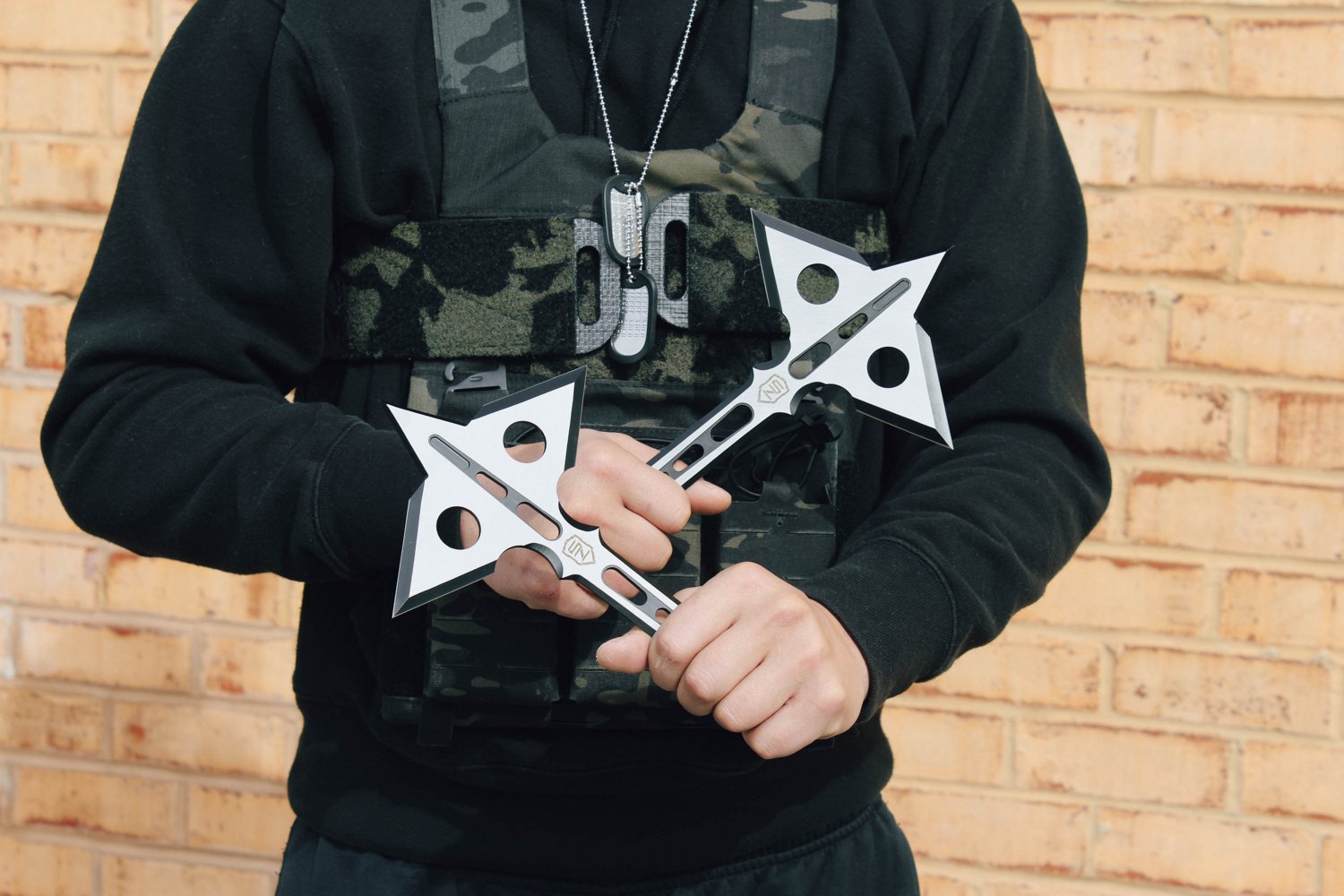 Sierra Zulu 10.5 Northstar Doubled Edged Throwing Axes 2-Pack - view number 6